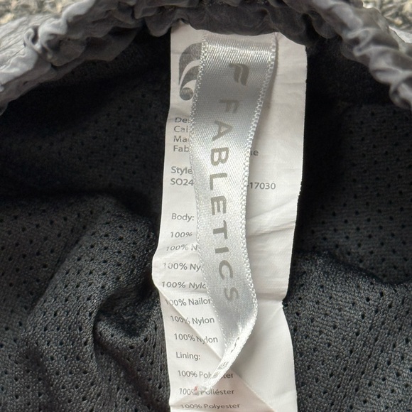 Fabletics Gray and Black Textured Shorts - Picture 5 of 11